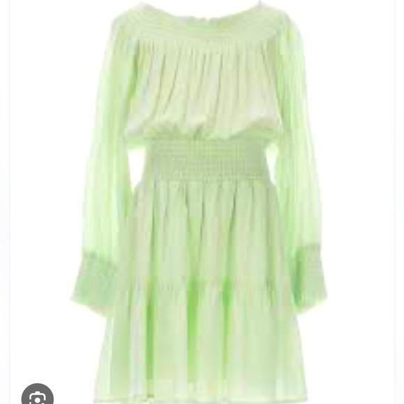 GB Big Girls 7-16 Smocked Off The Shoulder Dress - Picture 1 of 12